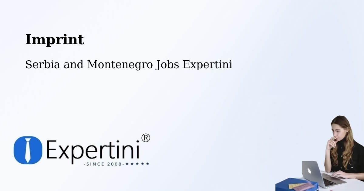 Imprint – Biggar - Serbia and Montenegro Jobs Expertini