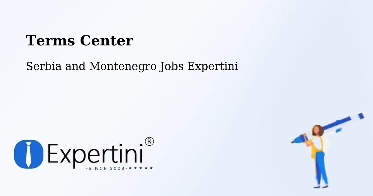 Terms of Service – Biggar - Serbia and Montenegro Jobs Expertini